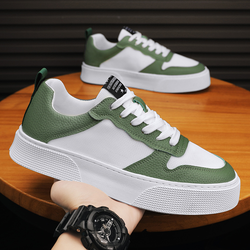 Men's Sneakers Casual Sports Shoes Men Lightweight Mesh Breathable Shoes Mens Flat White Non-slip Sports Shoes Zapatillas Hombre
