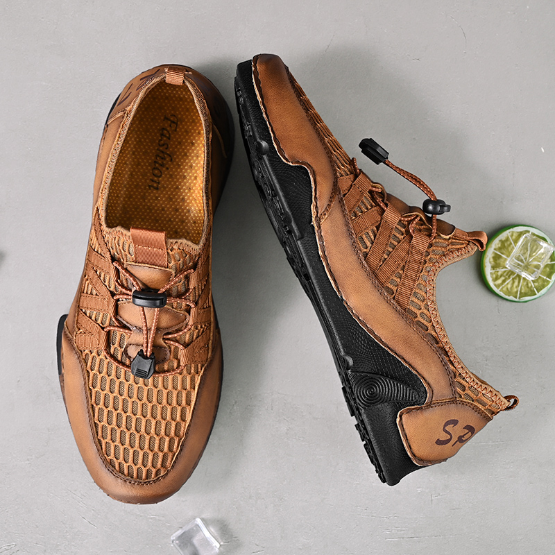 Arrival 2024 Casual Men Shoes Waterproof Breathable Mesh Summer Shoes Fashion Men Sneakers Non-slip Rubber Outdoor Shoes