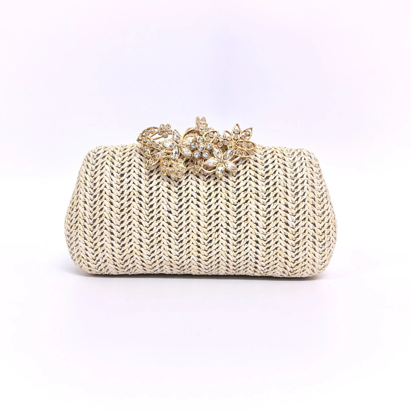 Spring Grass Womens Bag Retro Clutch Classic Diamond Card Wedding Night 240903