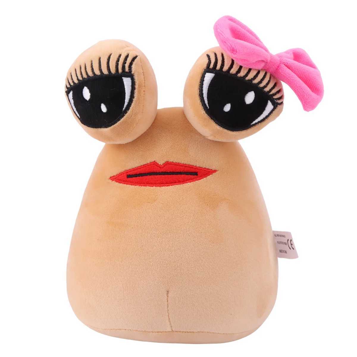 New Style My Pet Alien Pou Plush Toy Kawaii Alien Doll Stuffed Pou Plush Animal Children and Friends Birthday Gifts Halloween W240821