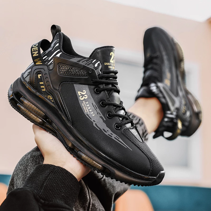 Top Men's High Sneaker Casual Sports Basketball Shoes for Running, Walking, Style | Breathable Mesh 4