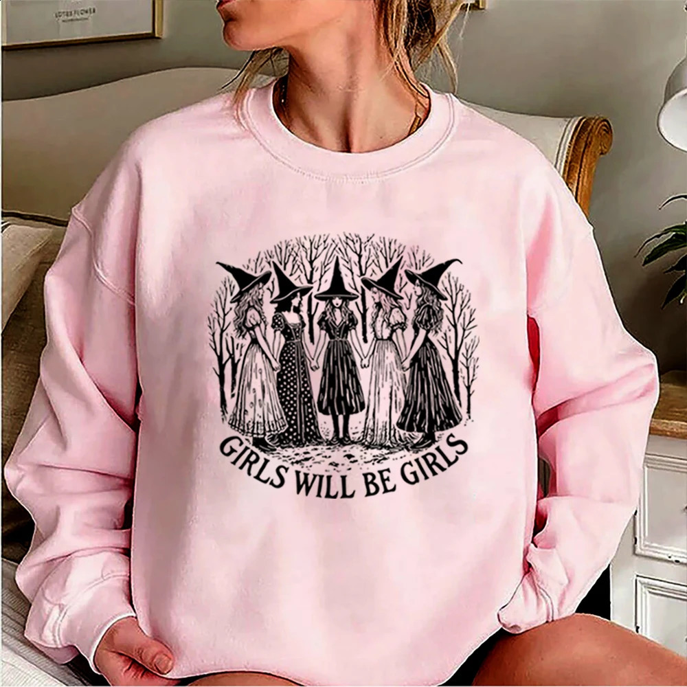 Halloween s Will Be s Witch Sweatshirt Funny Witch Shirt s Power Halloween Womens Gothic Hoodie Witch Vibe Sweatshirt 240905