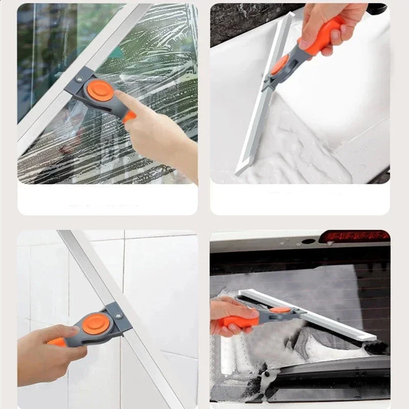Silicone Scraper Broom Magic Wiper High Place Glass Floor Mop Household Bathroom Sweeping Water Ma 240904