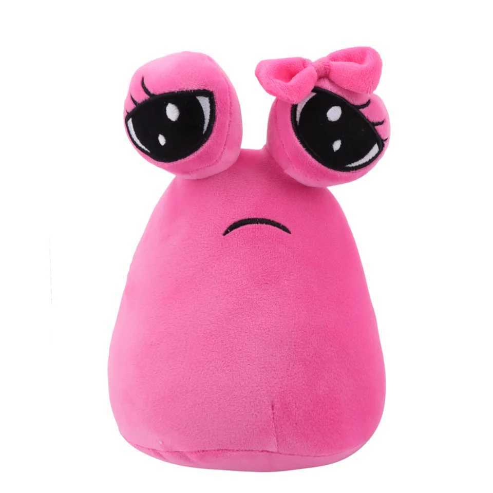 New Style My Pet Alien Pou Plush Toy Kawaii Alien Doll Stuffed Pou Plush Animal Children and Friends Birthday Gifts Halloween W240821