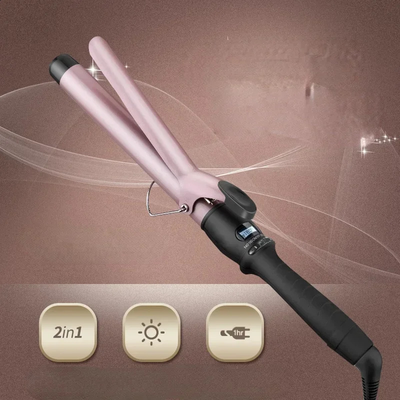 Professional LCD digital curling iron electric curling iron curling tool curling iron ceramic styling 32mm 25mm 19mm 240903
