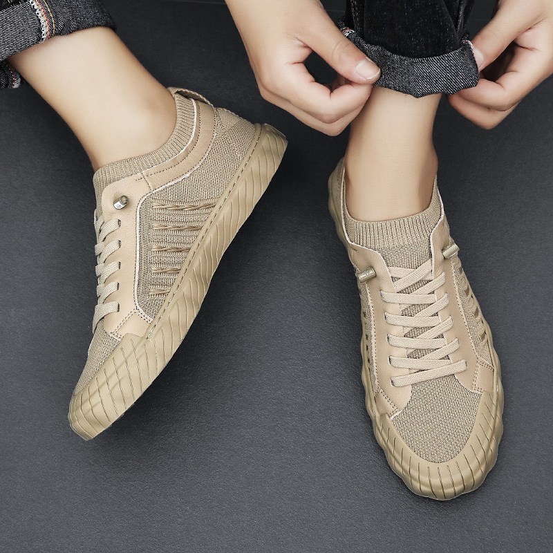 Men Canvas Sneakers Man Casual Walking Flats Slip-on Vulacnized Shoes 2023 Summer Breathable Working Footwear Zapato De Hombre