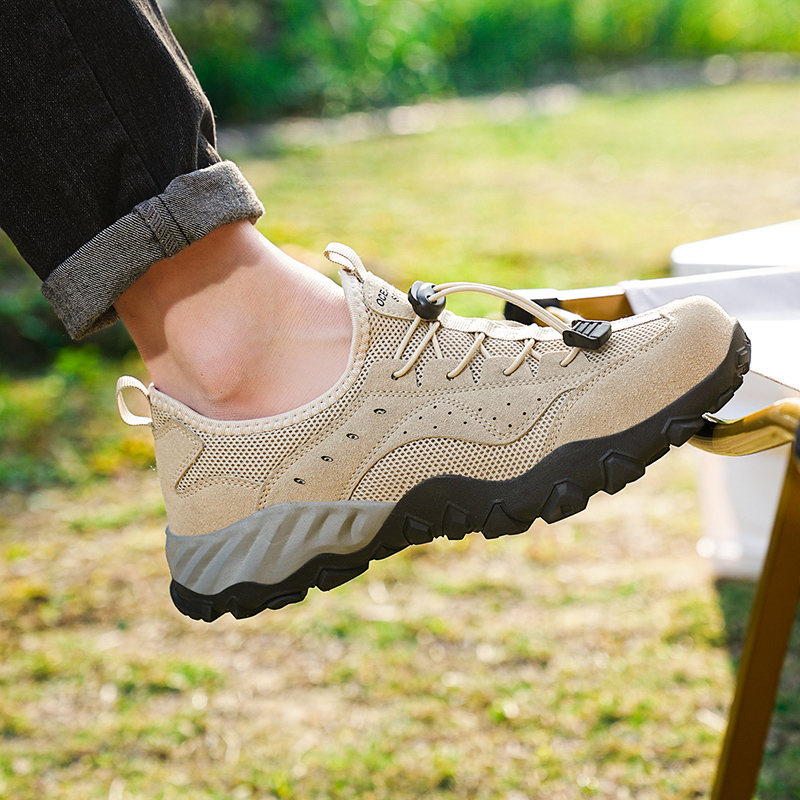 New 2024 Summer Men Shoes Breathable Casual Leather Shoes Mesh Fashion Men Sneakers For Walking Flats Hot Sale Footwear