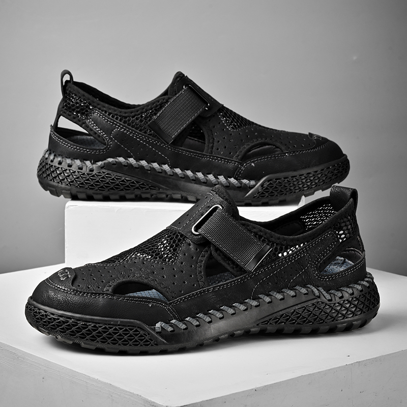 New Arrival 2024 Casual Men Shoes Waterproof Breathable Mesh Summer Shoes Fashion Men Sneakers Non-slip Rubber Outdoor Shoes