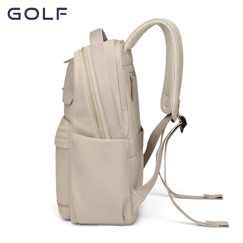Golf backpack female fashion college student can carry large capacity 16 inch computer travel bag 240903