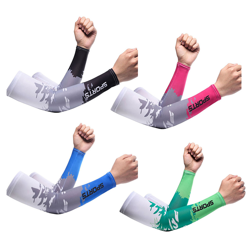 Ice Sleeve Men's Summer Sunscreen Sleeve Riding Driving Fishing Sleeve Sleeve Cover Arm Protector Thin Gloves Women's Ice Silk
