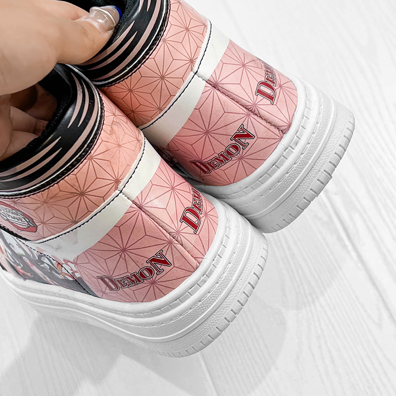 Mens Dropshipping Anime Cosplay Men Casual High Top Running Shoes Sneakers for Women Footwear Big Size47 0d3d