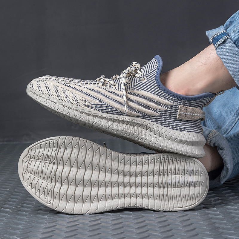 2024 New Trend Men's Sneakers Casual Shoes Light Sneaker Outdoor Breathable Mesh Fashion Black Tenis Masculino Zapatillas Hombr