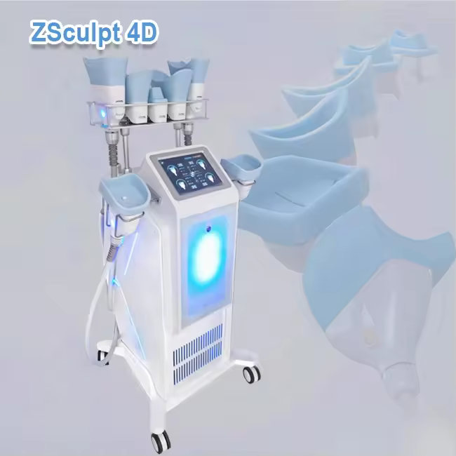 Clatuu Alpha 7 Handles Zsculpt 4D Cool Body Sculpting Cryolipolyse Slimming 360 Cryolipolysis Fat Freezing Machine Price