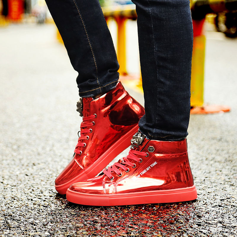 Fashion Glitter Men Basketball Shoes Shiny Super Star Sneakers Glitter Luxury Shoes Male Designer Sneakers Colorful