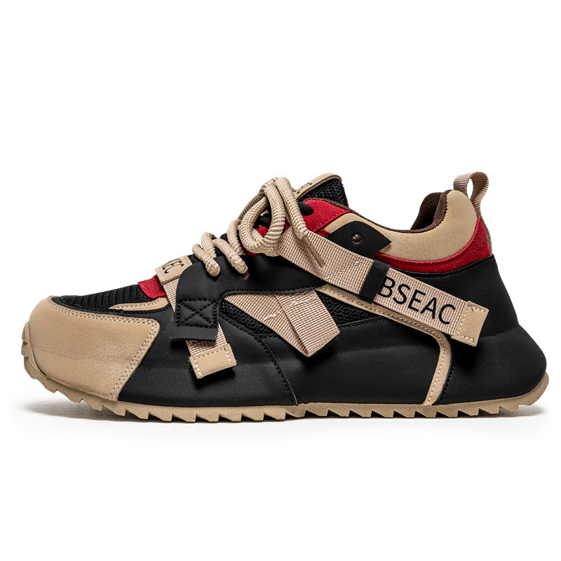 Color Blocked Fashion Sneakers Sports Running Shoes for Men | Breathable Athleisure 80ea