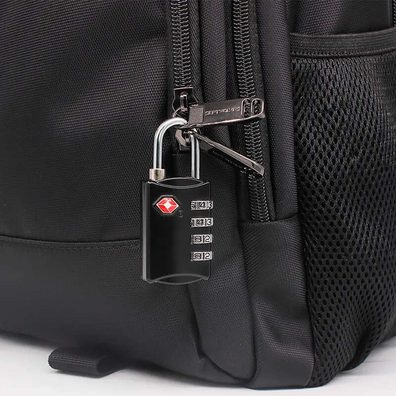 Travel Tsa309 Tsa Wholesale Goods Padlock Customs Multi-Purpose Four-Digit Code Lock Black 309
