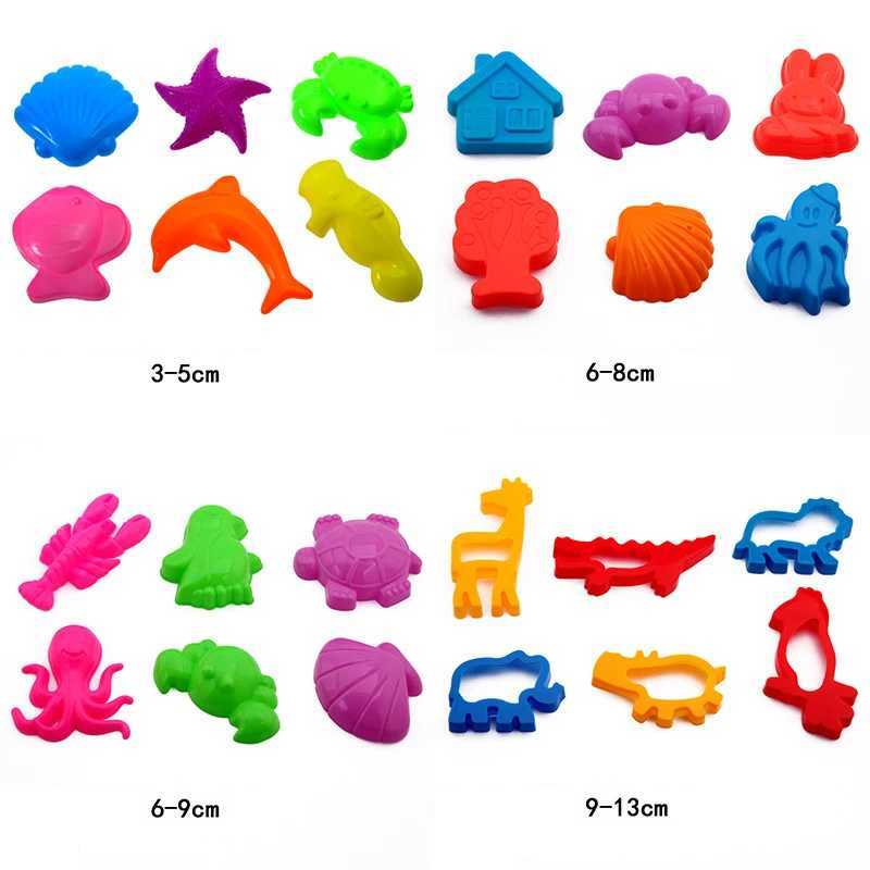 23 style portable model kit clay mold building pyramid castle beach sand toys for children Free shipping