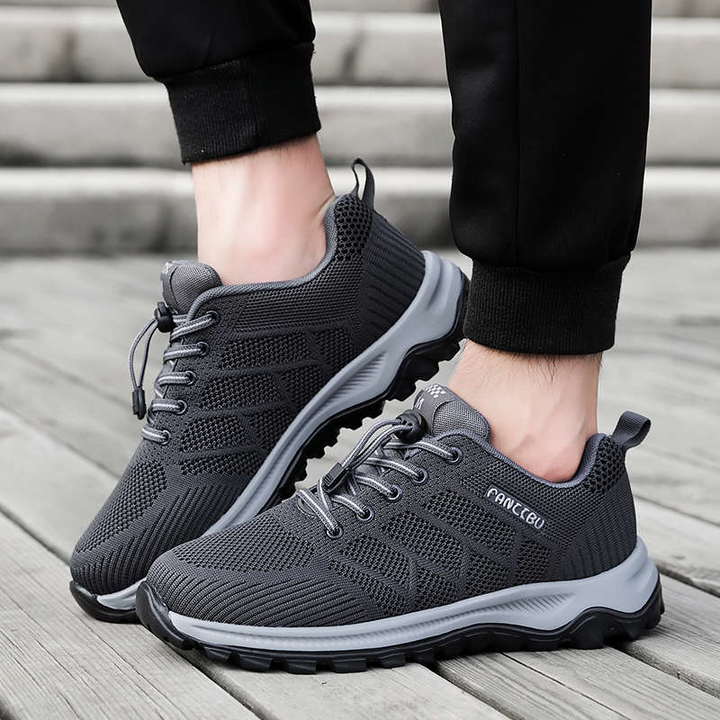 Original Winter High Quality Breathable Golf Sports Shoes Adult NEW hot Men's Safety Shoe Worker Trainer Men