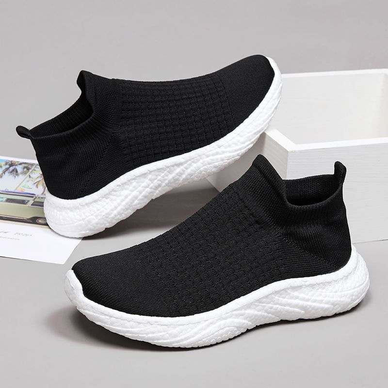 2025 NEW Casual Men s Sports Mesh Breathable Walking Couple Running Training Lightweight Vulcanized Shoes Plus Size ceb