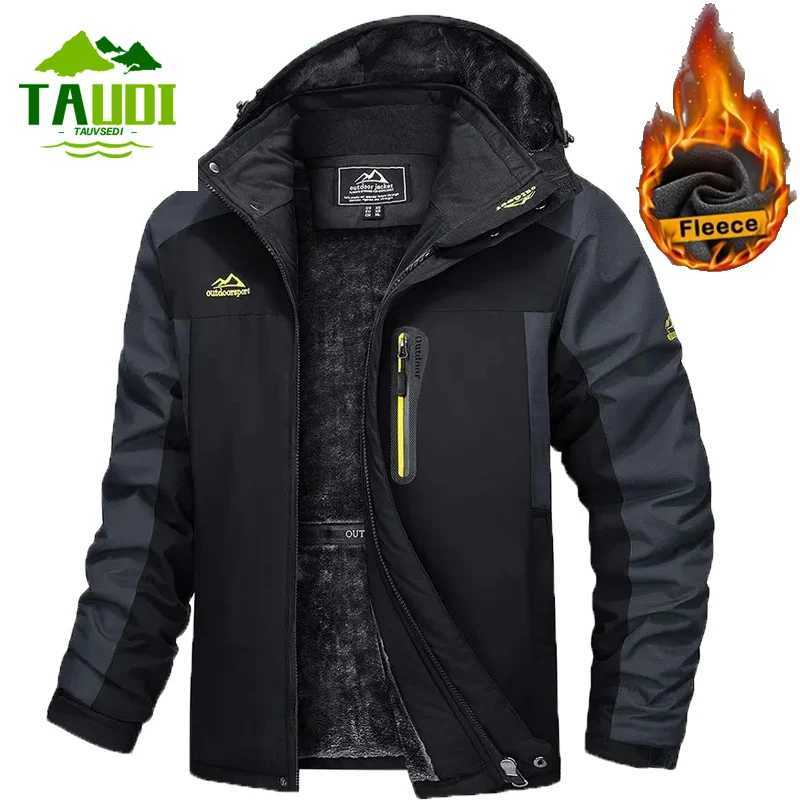 Winter mens warm outdoor jacket Coats mens waterproof thick wool jacket mens jacket casual windproof Parkas jacket mens LZLLTT W240905