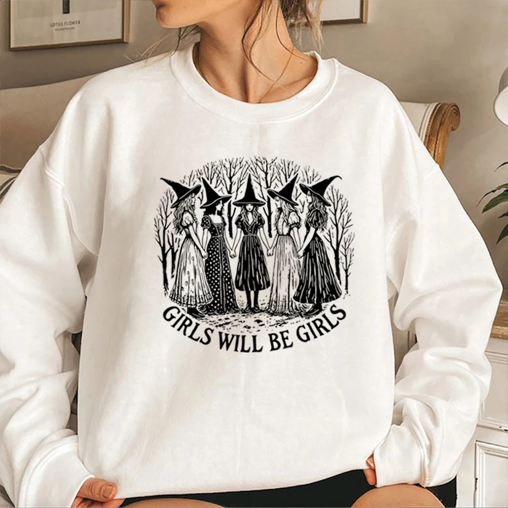 Halloween s Will Be s Witch Sweatshirt Funny Witch Shirt s Power Halloween Womens Gothic Hoodie Witch Vibe Sweatshirt 240905