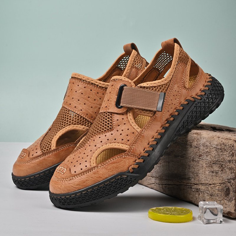 New Arrival 2024 Casual Men Shoes Waterproof Breathable Mesh Summer Shoes Fashion Men Sneakers Non-slip Rubber Outdoor Shoes