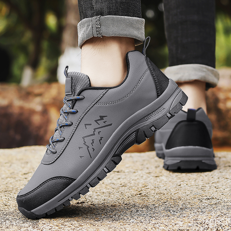 Tactical Men's Army Side Zipper Military Men Anti-Slip Ankle Boots Work Safety Hiking Shoes 8c59
