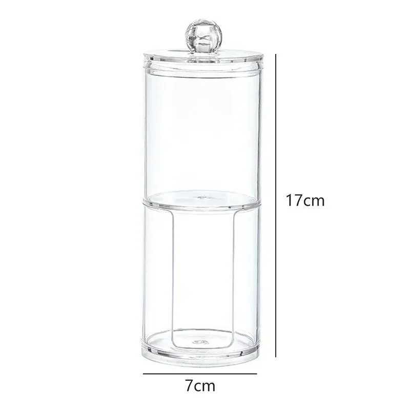 Cotton Swab Storage Box Makeup Organizer Qtip Container Cosmetic Storage Organizer For Makeup Jewelry Storage Box Y240906