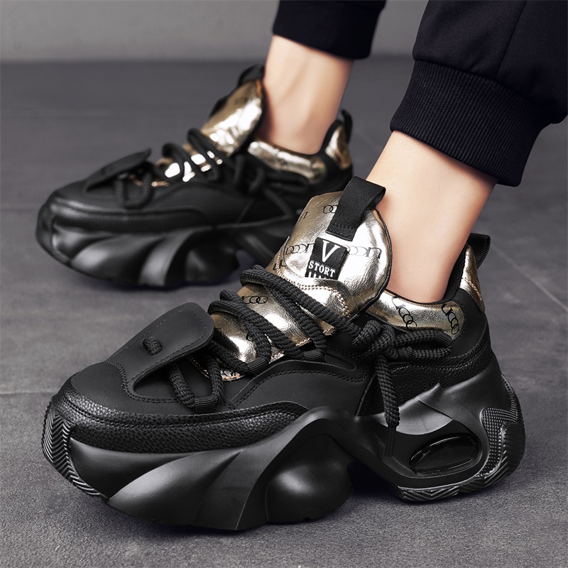 Mens New Shoes Sneakers Casual Summer Outdoor Sports Running Platform Comfortable Fashion Designer Leather Ankle Tennis 8f40
