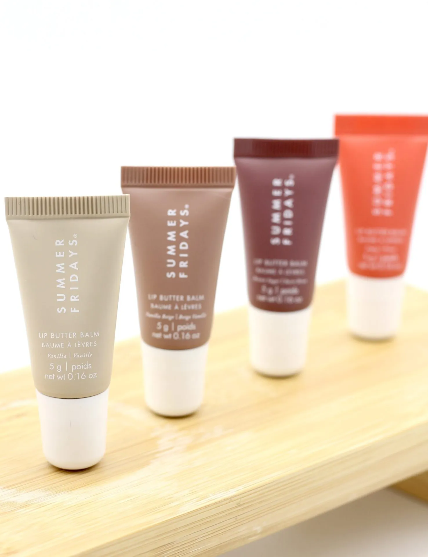 Summer Shipping Free Fridays Lip Butter 15G Balm Liquid 1 Lipstick Moisturizes Smooth Makeup Lips Glaze Lipgloss Oil Jelly Pink Sugar Vanilla Beige 0.