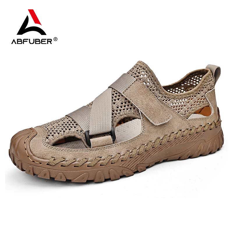 Summer Outdoor Men Sneakers Breathable Slip On Loafers Men Casual Shoes Antiskid Mesh Men Shoes Waterproof Walking