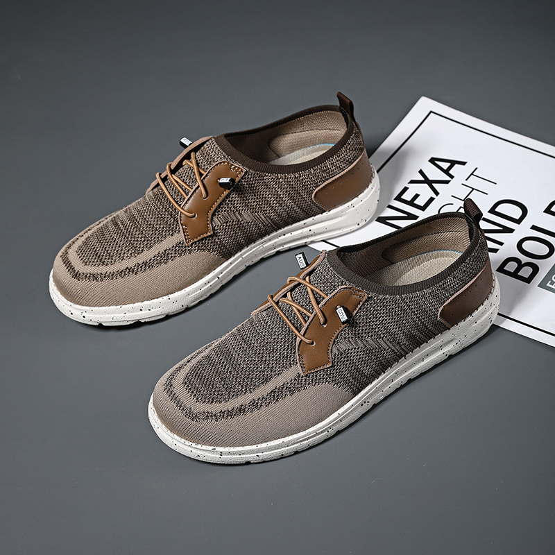 2024 Soothing Breathable Canvas Shoes Men Loafers Slip On Summer Sneakers Comfortable Casual Men Shoes Lightweight Men Driving