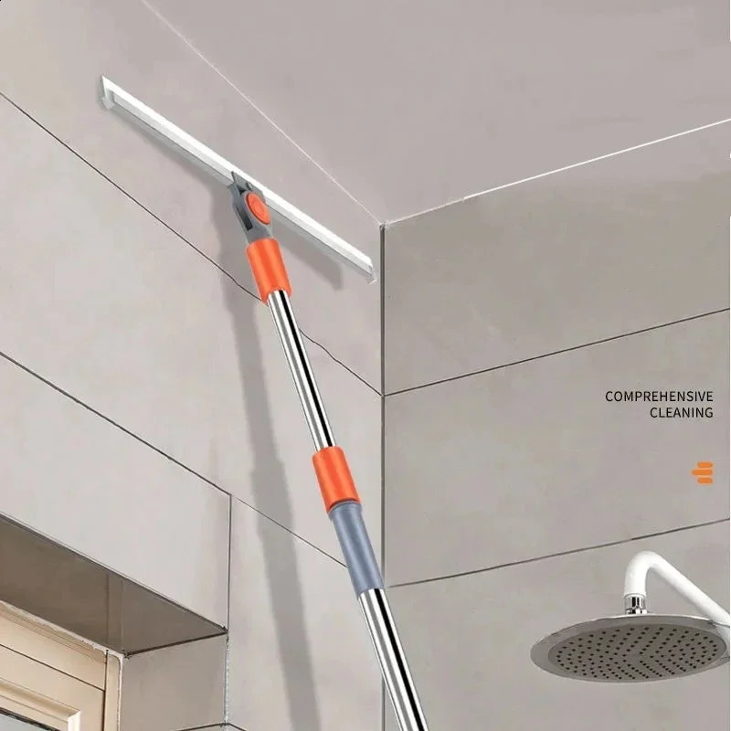 Silicone Scraper Broom Magic Wiper High Place Glass Floor Mop Household Bathroom Sweeping Water Ma 240904