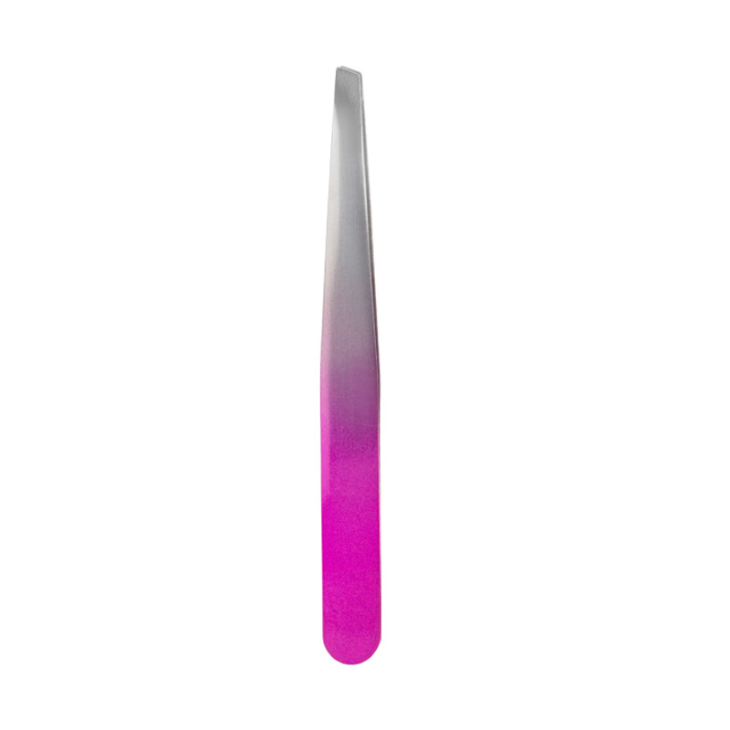 Stainless Steel Tip Eyebrow Tweezers Face Hair Removal Clip Brow Trimmer Makeup Tools