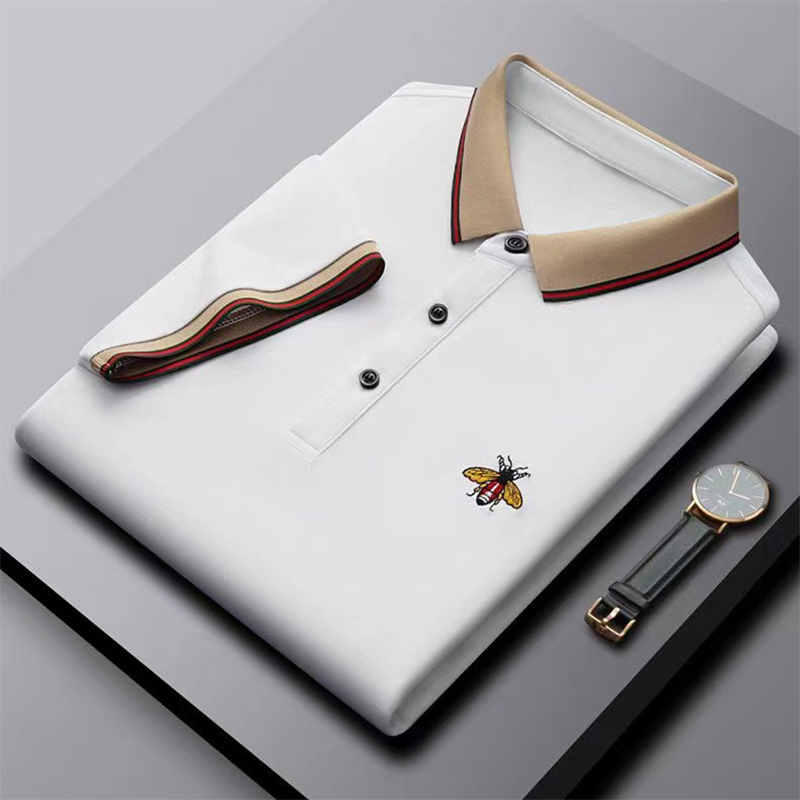 Designer men's polo shirt mens polos shirts Italy luxury embroidery lapel slim t shirt summer leisure man male short sleeved tshirt multiple styles asian size m-xxxl