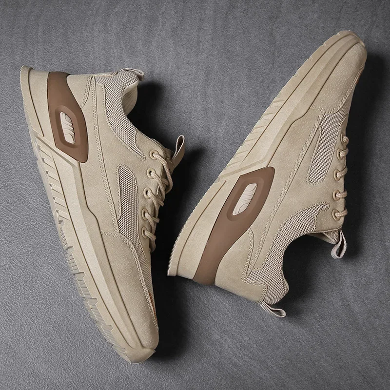 Man Fashion Sneakers Mesh Breathable Man Running Tennis Shoes Comfortable Outdoor Sports Men Casual Shoes Tenis Masculino