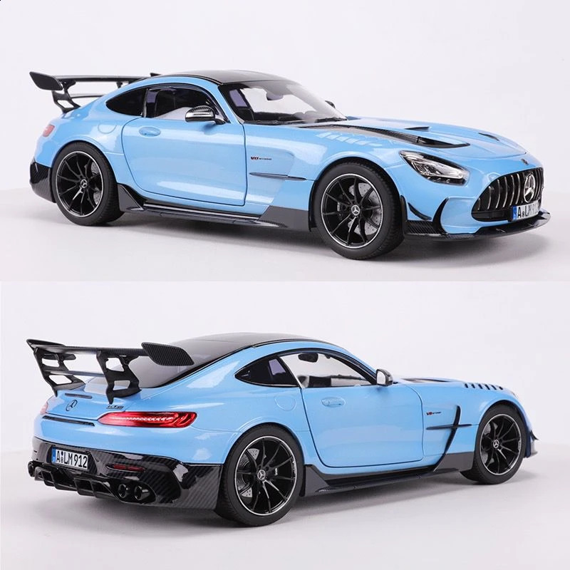 1/24 Benzs-GT GTR Alloy Sports Car Model Diecast Toy Vehicles Metal Racing Car Model High Simulation Sound and Light Kids Gift 240902