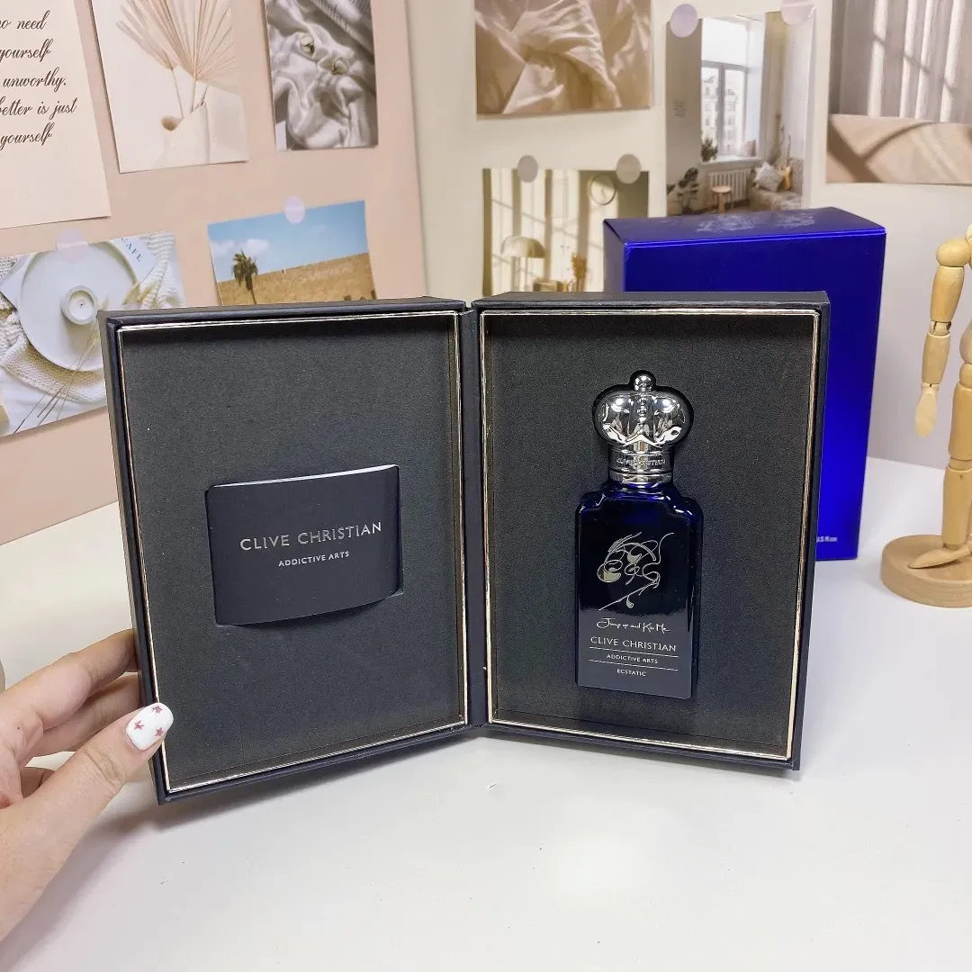 2025 Man Perfume Blonde Amber Clive Christian Jump Up And Kiss Me Ecstatic Crab Apple Blossom Matsukita Floral Fragrance 50ml Long Lasting Smell Women Cologne