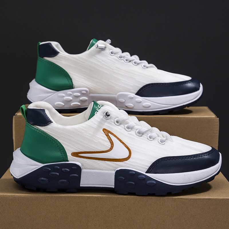Men's Summer Casual Platform Sneakers New Fashion Mesh Breathable Men Casual Chunky Shoes Running Shoes Male Tennis Footwears