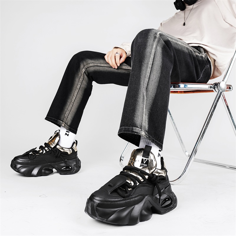 Mens New Shoes Sneakers Casual Summer Outdoor Sports Running Platform Comfortable Fashion Designer Leather Ankle Tennis 8f40