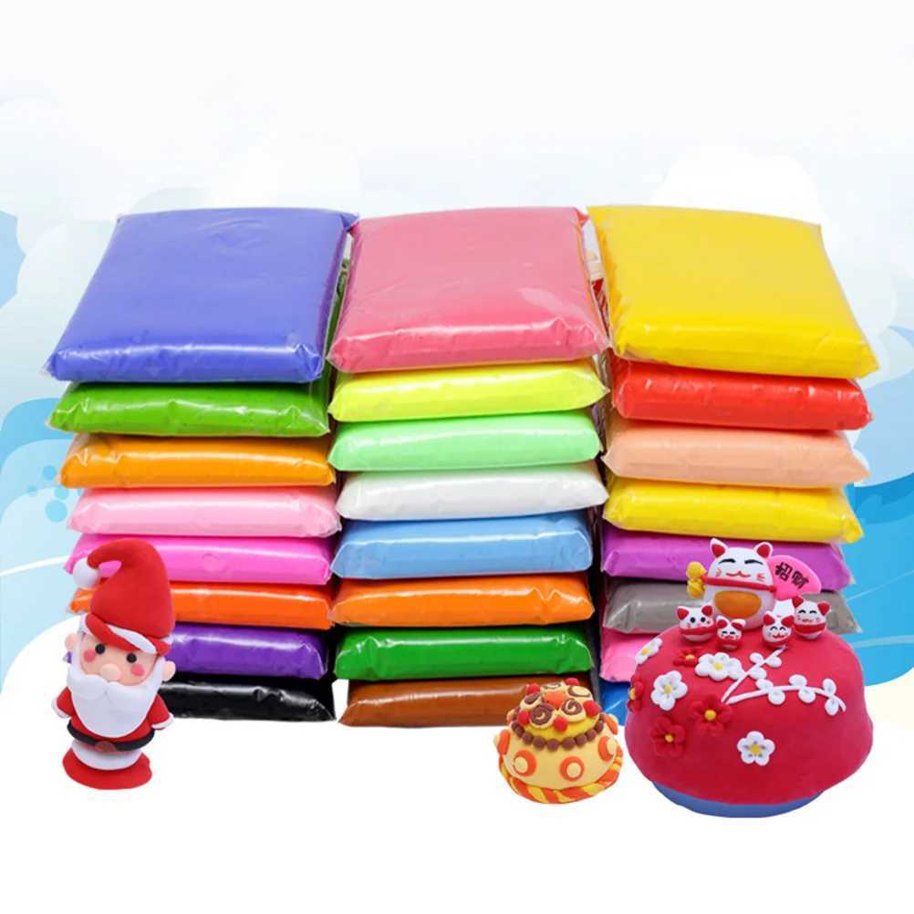 36 color plastic model childrens toy Playdough polymer clay air dry crystal colored mud CL240905