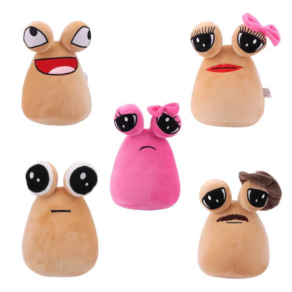 New Style My Pet Alien Pou Plush Toy Kawaii Alien Doll Stuffed Pou Plush Animal Children and Friends Birthday Gifts Halloween W240821