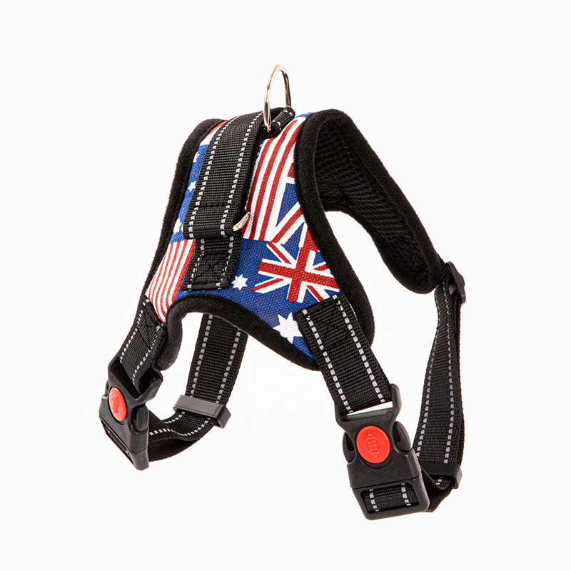 Halloween Crossbody Pet Dog Tether with Adjustable Vest Design for Labrador Retrievers and Similar Sizes