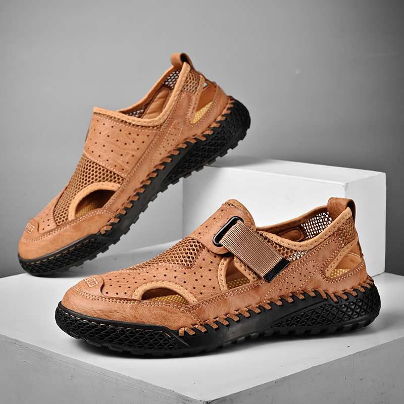 New Arrival 2024 Casual Men Shoes Waterproof Breathable Mesh Summer Shoes Fashion Men Sneakers Non-slip Rubber Outdoor Shoes