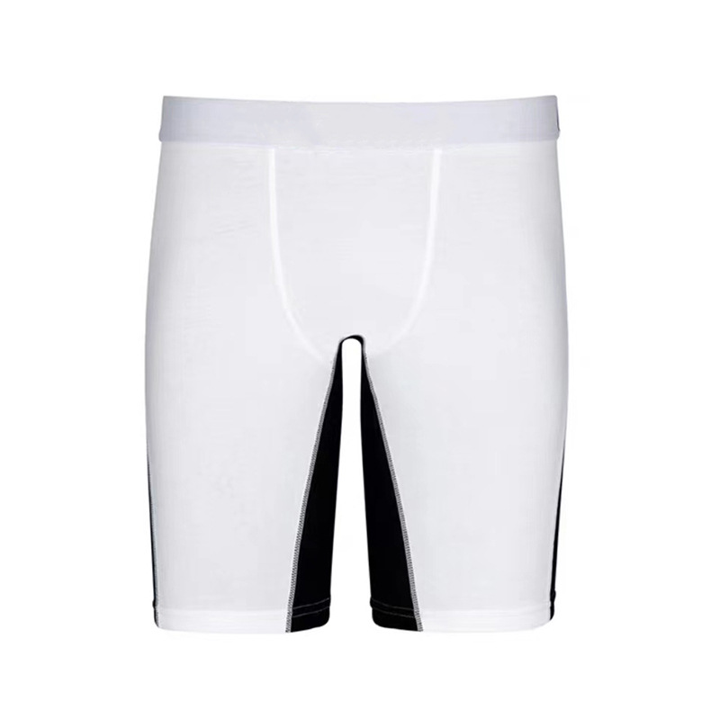 Underpants Solid Color Elongated Men's Underwear For Fitness Flat Angle Pants