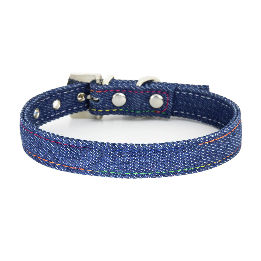halloween Dog collar with bell Adjustable dog collar Small and medium-sized simple fabric cat collar pet supplies