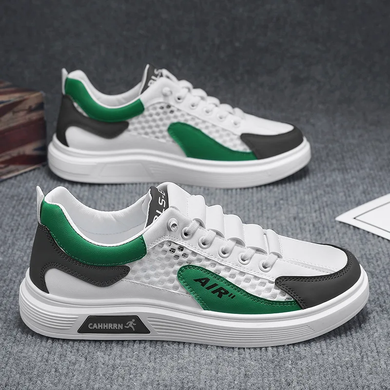 Vintage Sneakers: Men's Casual Tennis Sports Shoes for Breathable Running 4