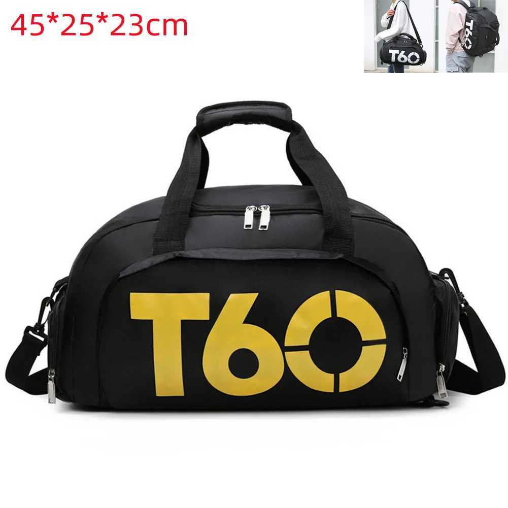 Sports fitness bag waterproof fitness bag mens large capacity dry wet separation fitness bag W240906