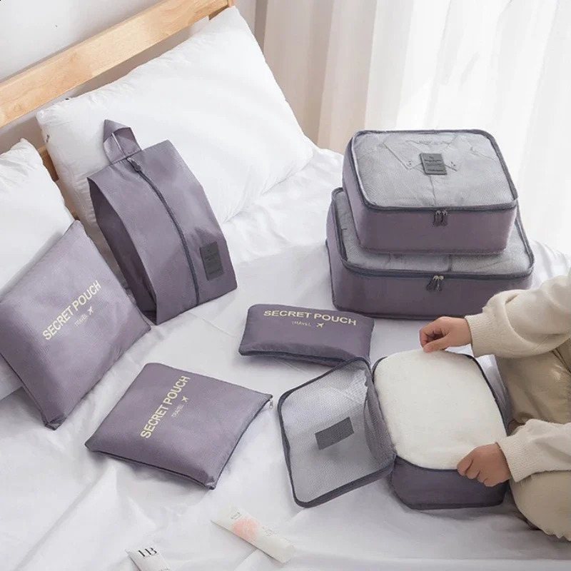 Six piece shoe luggage manager 240906