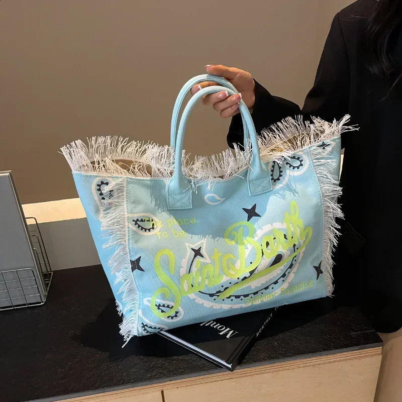 2024 Style Tote Casual Bags for Women Simple Letter Large Capacity Shoulder Bag Einschuldige Aktentasche 240906 f894